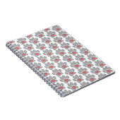 Carnet Sketch Chien Paw Red Heart Art (Côté Droit)