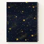 Carnet Sketch du monogramme du ciel nocturne (Dos)