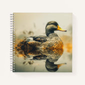 Carnet Sketchbook - Canard dans Tan001 (Devant)