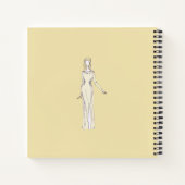 Carnet Sketchbook de mode personnalisé (Dos)