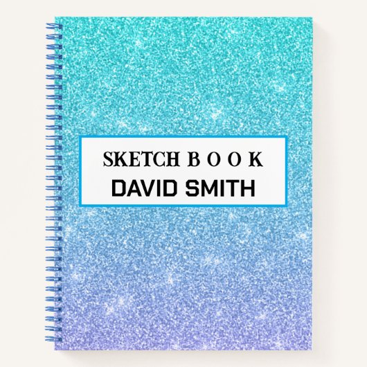 Carnet Sketchbook de Parties scintillant moderne p (Devant)