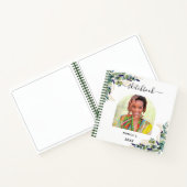Carnet Sketchbook eucalyptus vert or photo (Intérieur)
