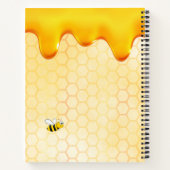 Carnet Sketchbook Miel d'abeille goutte (Dos)
