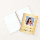 Carnet Sketchbook or photo filles typographie (Intérieur)