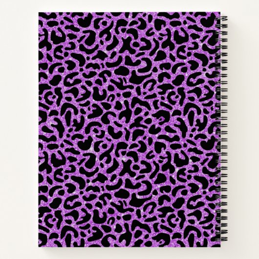 Carnet Sketchbook personnalisé d'artiste violet (Dos)