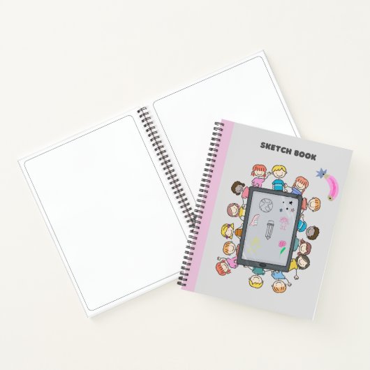 CARNET SKETCHBOOK POUR ENFANTS (Intérieur)