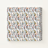 Carnet Sketchbook with Luxurious Floral Designs and Custo (Dos)