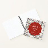 Carnet Sketchbook with Luxurious Floral Designs and Custo (Intérieur)
