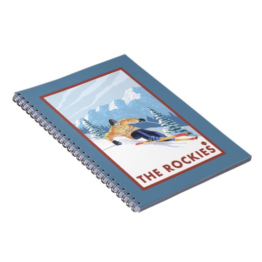 Carnet Ski De Neige - Les Rocheuses (Côté Droit)