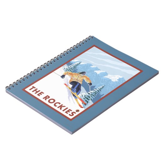 Carnet Ski De Neige - Les Rocheuses (Côté gauche)