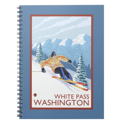 Carnet Ski de neige - White Pass, Washington (Devant)