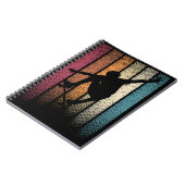 Carnet Ski vintage Retro (Côté gauche)