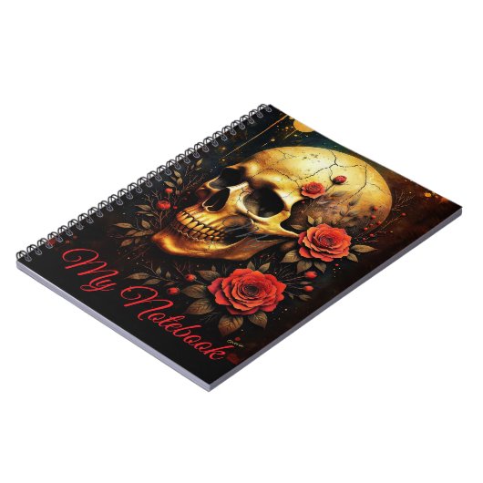 Carnet Skull and Roses (Côté gauche)