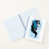 Carnet Skull d'hiver Flèches de neige bleues (Intérieur)