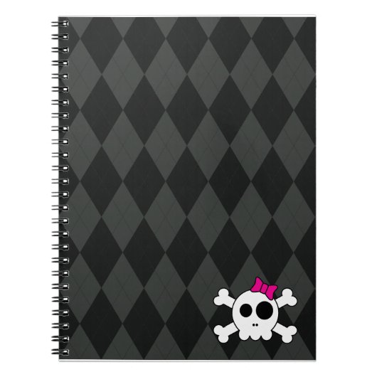 Carnet Skully et Jacquard mignons (Devant)