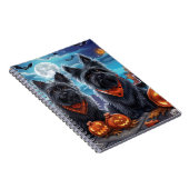 Carnet Skye Terrier Halloween Éffrayant (Côté Droit)