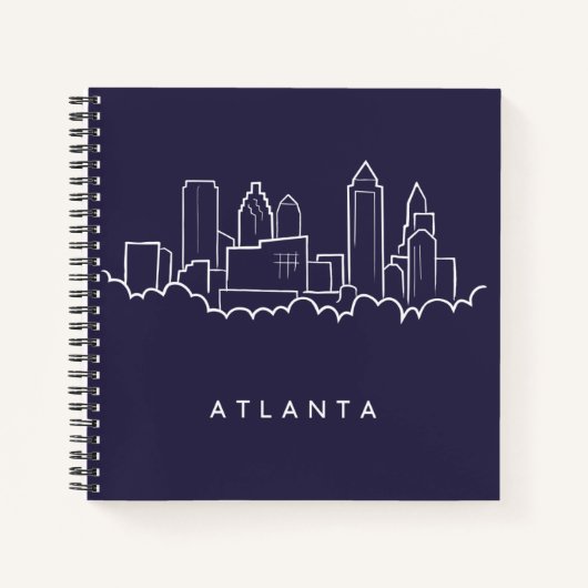 Carnet Skyline Atlanta (Devant)