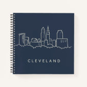 Carnet Skyline Cleveland Ohio (Devant)