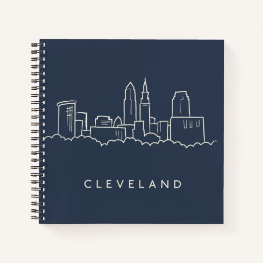 Carnet Skyline Cleveland Ohio (Devant)