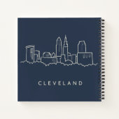 Carnet Skyline Cleveland Ohio (Dos)