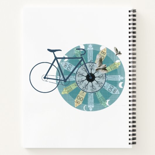 Carnet Skyline d'Amsterdam (Dos)