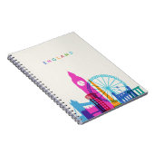 Carnet Skyline d'Angleterre (Côté Droit)