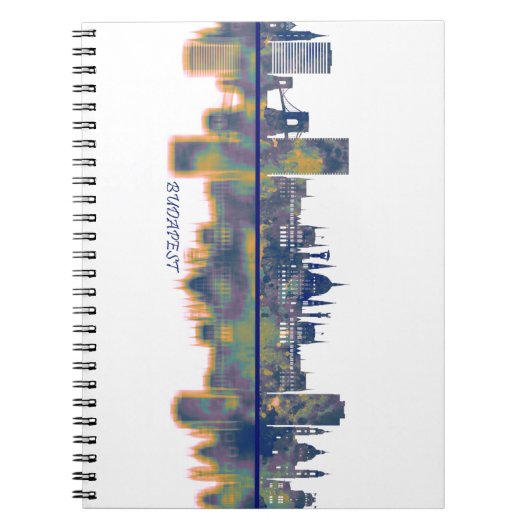 Carnet Skyline de Budapest (Devant)