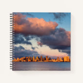 Carnet Skyline de San Diego Bay City (Devant)
