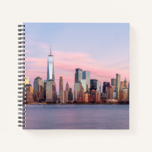 Carnet Skyline du soir à New York