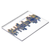 Carnet Skyline Manchester (Côté gauche)