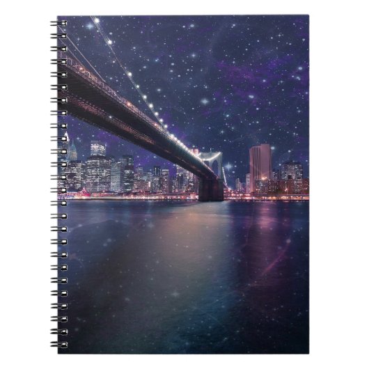 Carnet Skyline Spacey Manhattan (Devant)