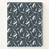 Carnet Slate Grey Photo Collage Recettes de la famille (Dos)