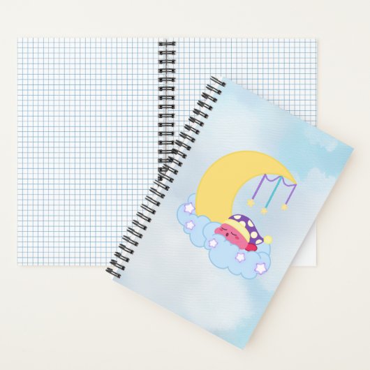 Carnet Sleeping Kirby Notebook (À l'intérieur)