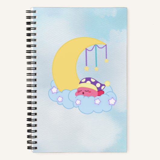 Carnet Sleeping Kirby Notebook (Recto)