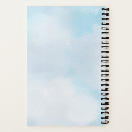 Carnet Sleeping Kirby Spiral Notebook (5.5" x 8.5") (Verso)