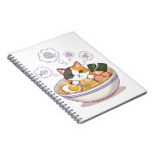 Carnet Sleepy Moon with Teddy Bear – Bedtime Pastel Carto (Côté Droit)