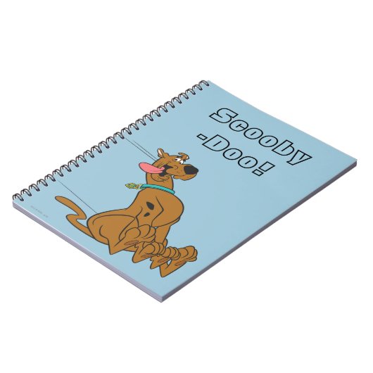 Carnet Slide Scooby-Doo Avec Sortie De Langue (Côté gauche)