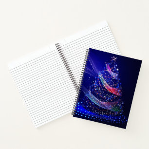 Carnet SlipperyJoe arbre de Noël numérique translucide ro