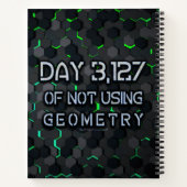 Carnet SlipperyJoe n'utilise pas de géométrie intervertis (Dos)