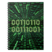 Carnet SlipperyJoe's 69 code binaire dynamique ordinateur (Devant)