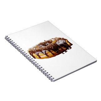 Carnet SlipperyJoe's decadent donut covered thick glossy 