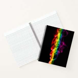 Carnet SlipperyJoe's fumée vif arc-en-ciel célébré
