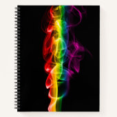 Carnet SlipperyJoe's fumée vif arc-en-ciel célébré (Devant)