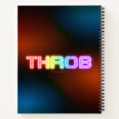 Carnet SlipperyJoe's gorge arc-en-ciel dégradé épais ca (Dos)