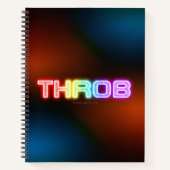 Carnet SlipperyJoe's gorge arc-en-ciel dégradé épais ca (Devant)