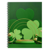 Carnet SlipperyJoe's Saint Patrick's Day trèfle à trois f (Devant)
