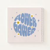 Carnet Slogan d'alimentation des fleurs (Dos)