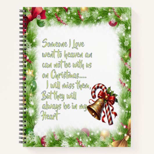Carnet slogan de Noël (Devant)