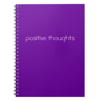 Carnet slogan drôle positif des pensées |