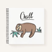 Carnet Sloth dit "Chill" (Devant)